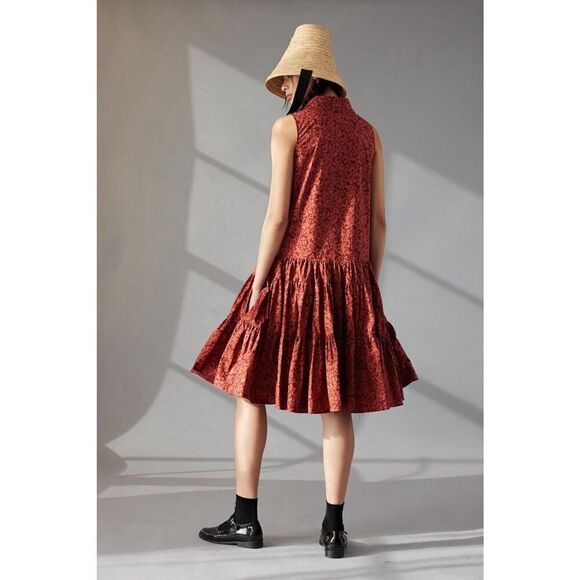 NWT Caron Callahan Dress - Tide Homestead Print - Picture 3 of 13